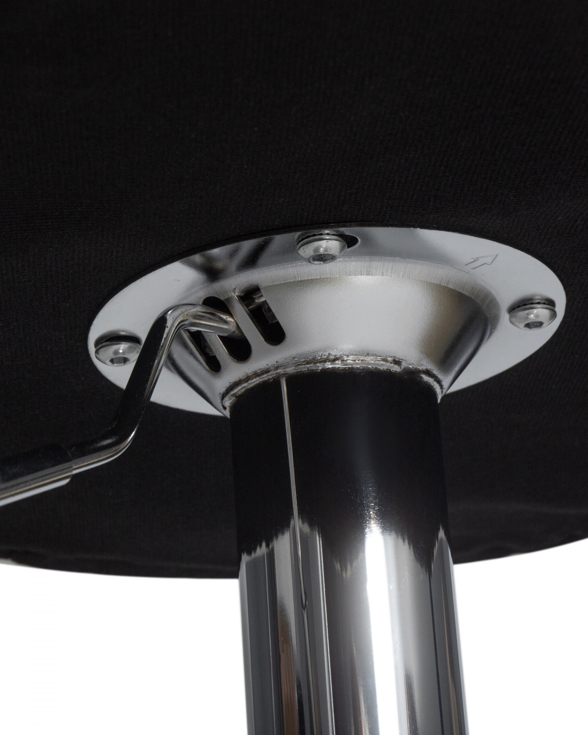 Стул барный DOBRIN NICK, цвет белый PU ABA 008