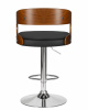 Стул барный DOBRIN NICK, цвет черный PU ABA 001