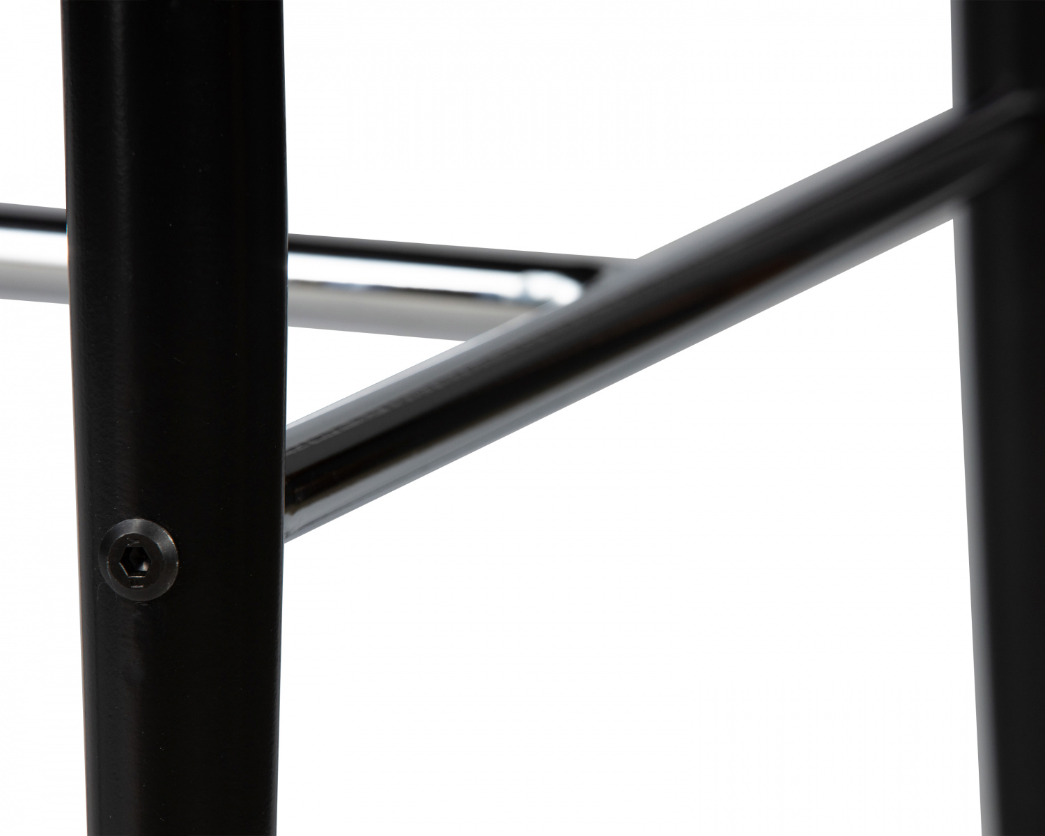 Стул полубарный DOBRIN CHRISTIAN'65, черные ножки, зеленый велюр (V108-64)