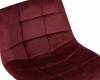 Стул барный DOBRIN TAILOR, винный велюр (MJ9-35)