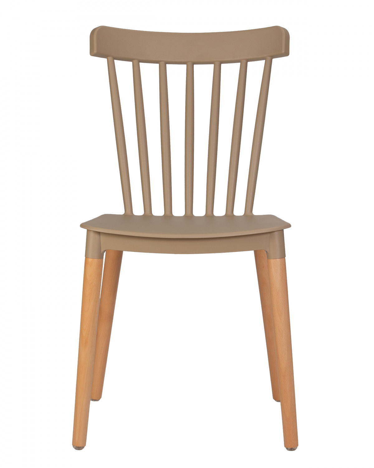 Стул обеденный DOBRIN THEO, ножки светлый бук, цвет бежевый (GR-03)
