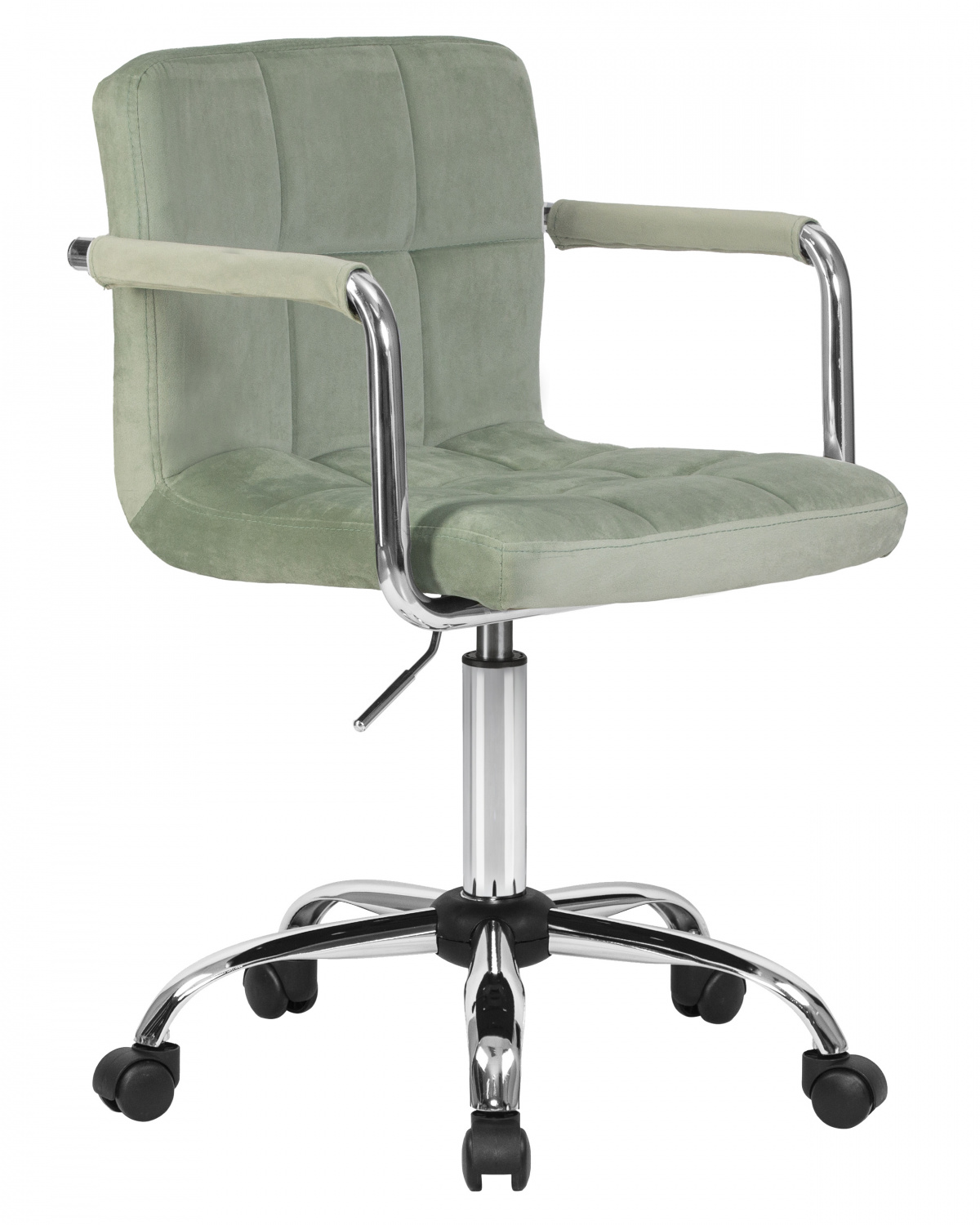 Офисное кресло для персонала DOBRIN TERRY, мятный велюр (MJ9-87)