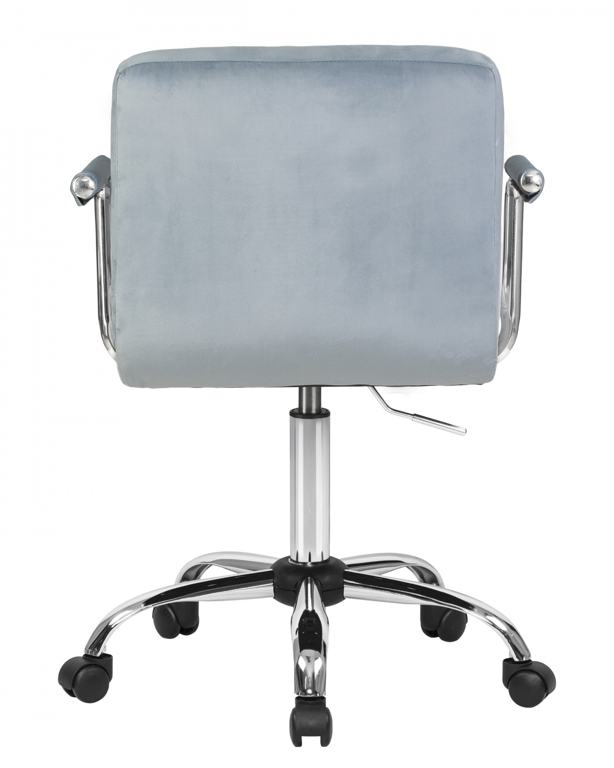 Офисное кресло для персонала DOBRIN TERRY, пудрово-голубой велюр (MJ9-74)