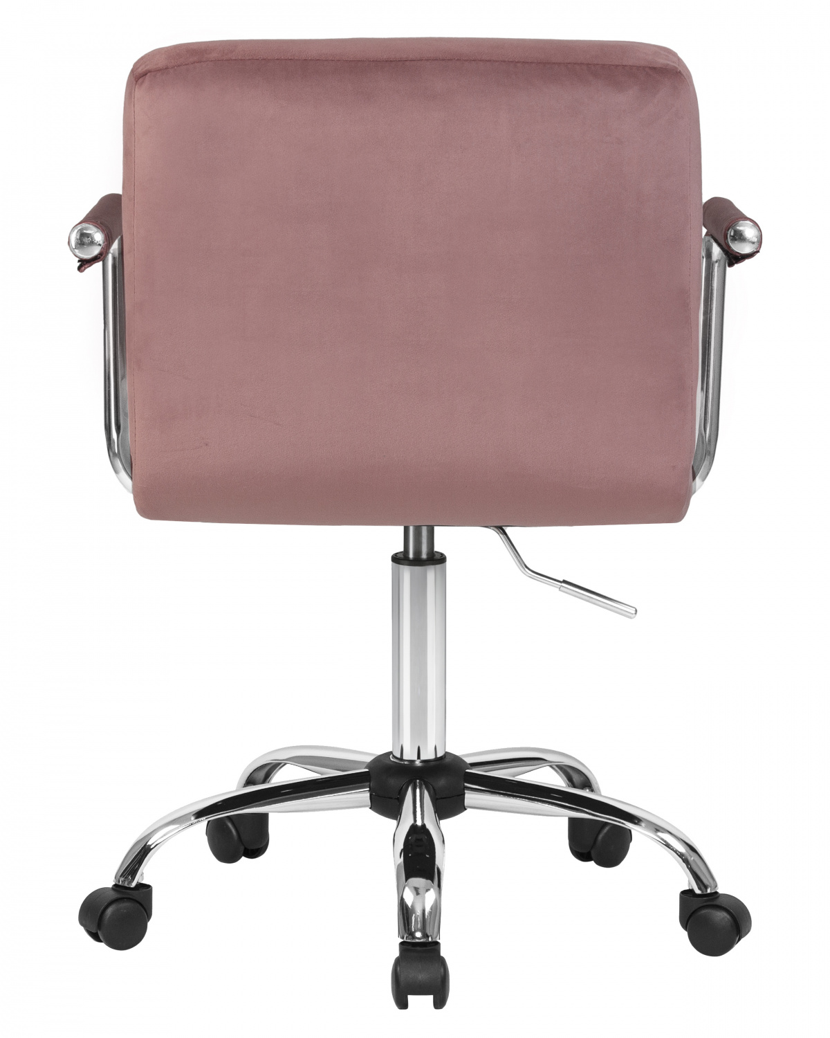Офисное кресло для персонала DOBRIN TERRY, пудрово-розовый велюр (MJ9-32)