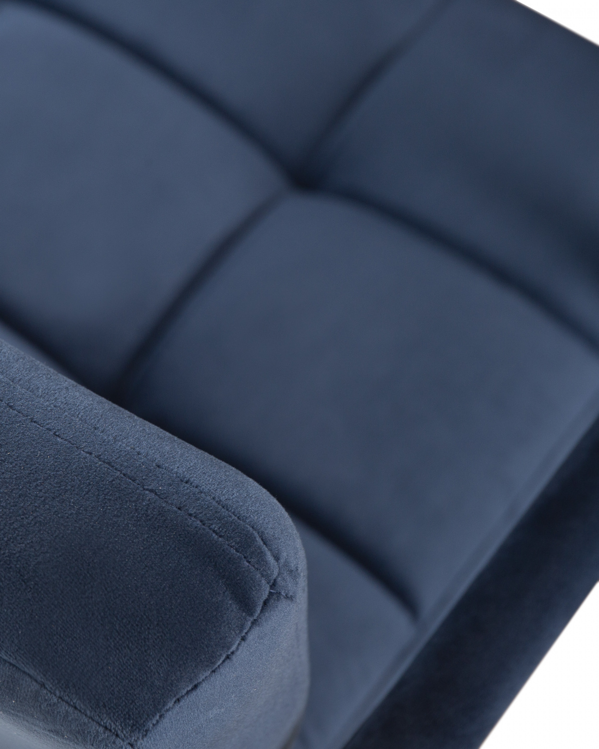 Офисное кресло для персонала DOBRIN TERRY, синий велюр (MJ9-117)