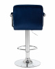 Стул барный DOBRIN KRUGER ARM, синий велюр (MJ9-117)