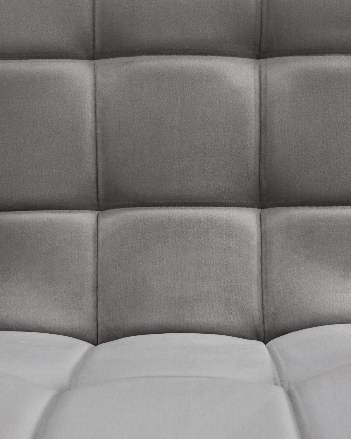 Стул барный DOBRIN KRUGER ARM, серый велюр (MJ9-75)