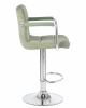 Стул барный DOBRIN KRUGER ARM, мятный велюр (MJ9-87)