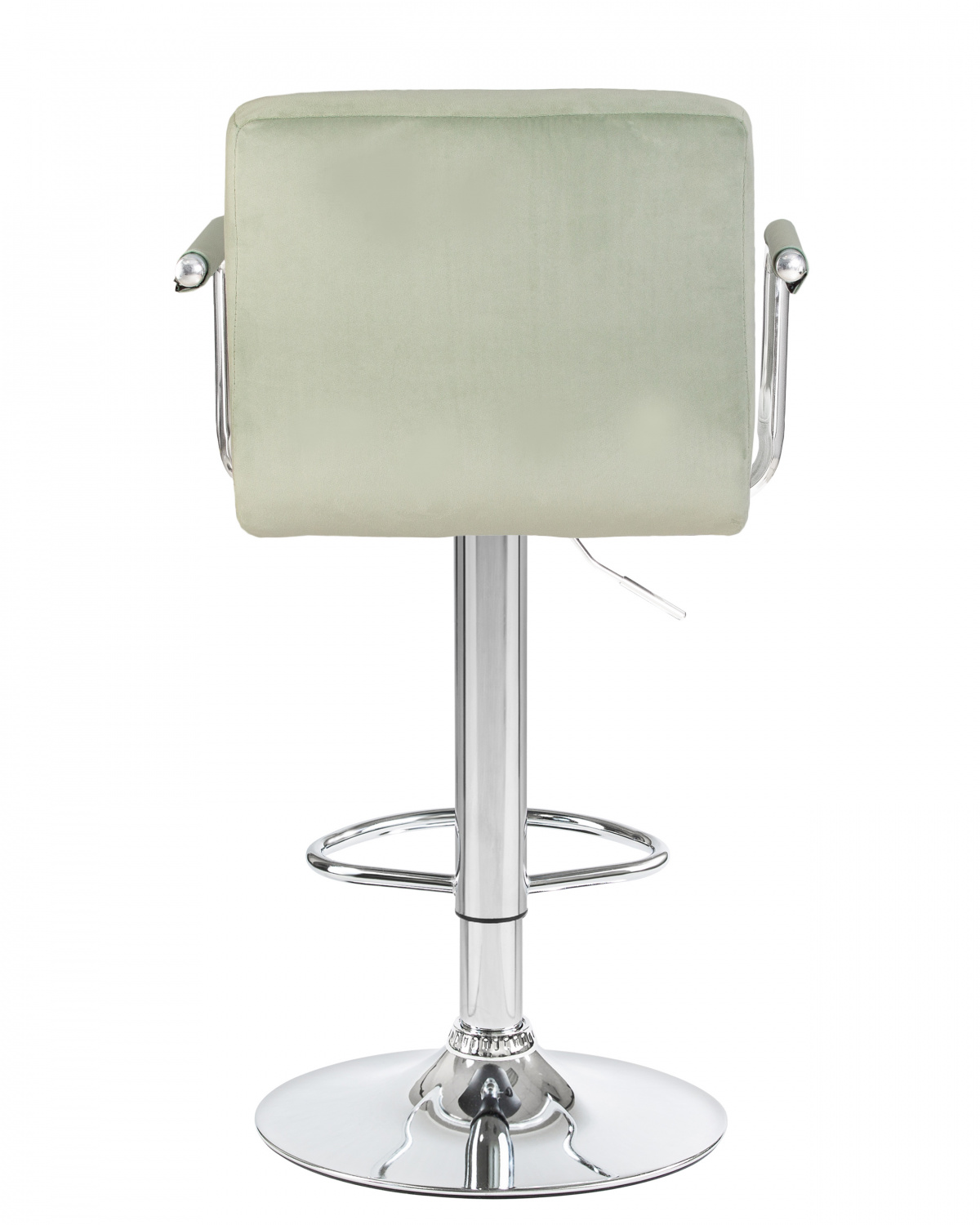 Стул барный DOBRIN KRUGER ARM, мятный велюр (MJ9-87)