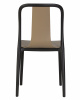 Стул обеденный DOBRIN ADAM, черный/бежевый