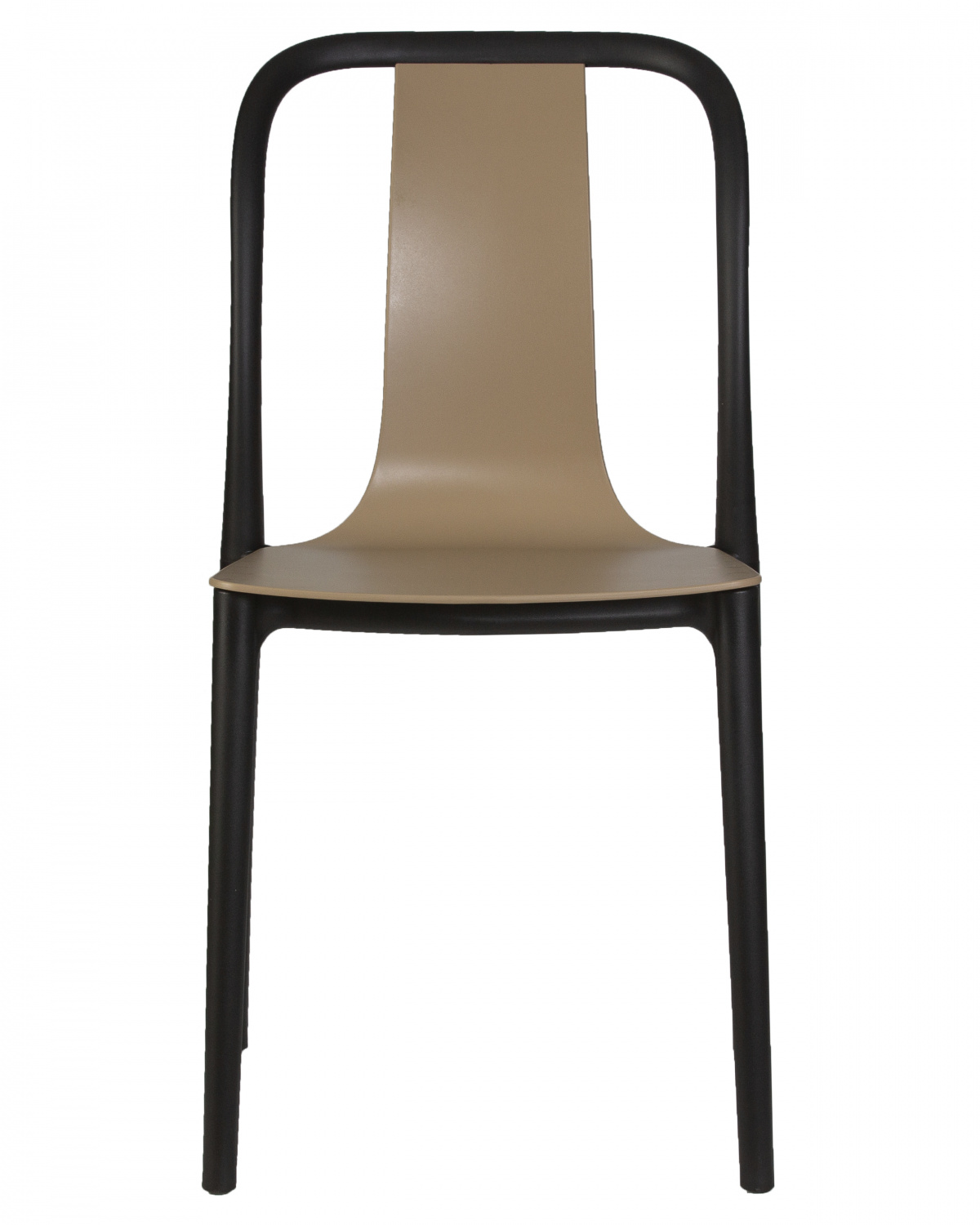 Стул обеденный DOBRIN ADAM, черный/бежевый