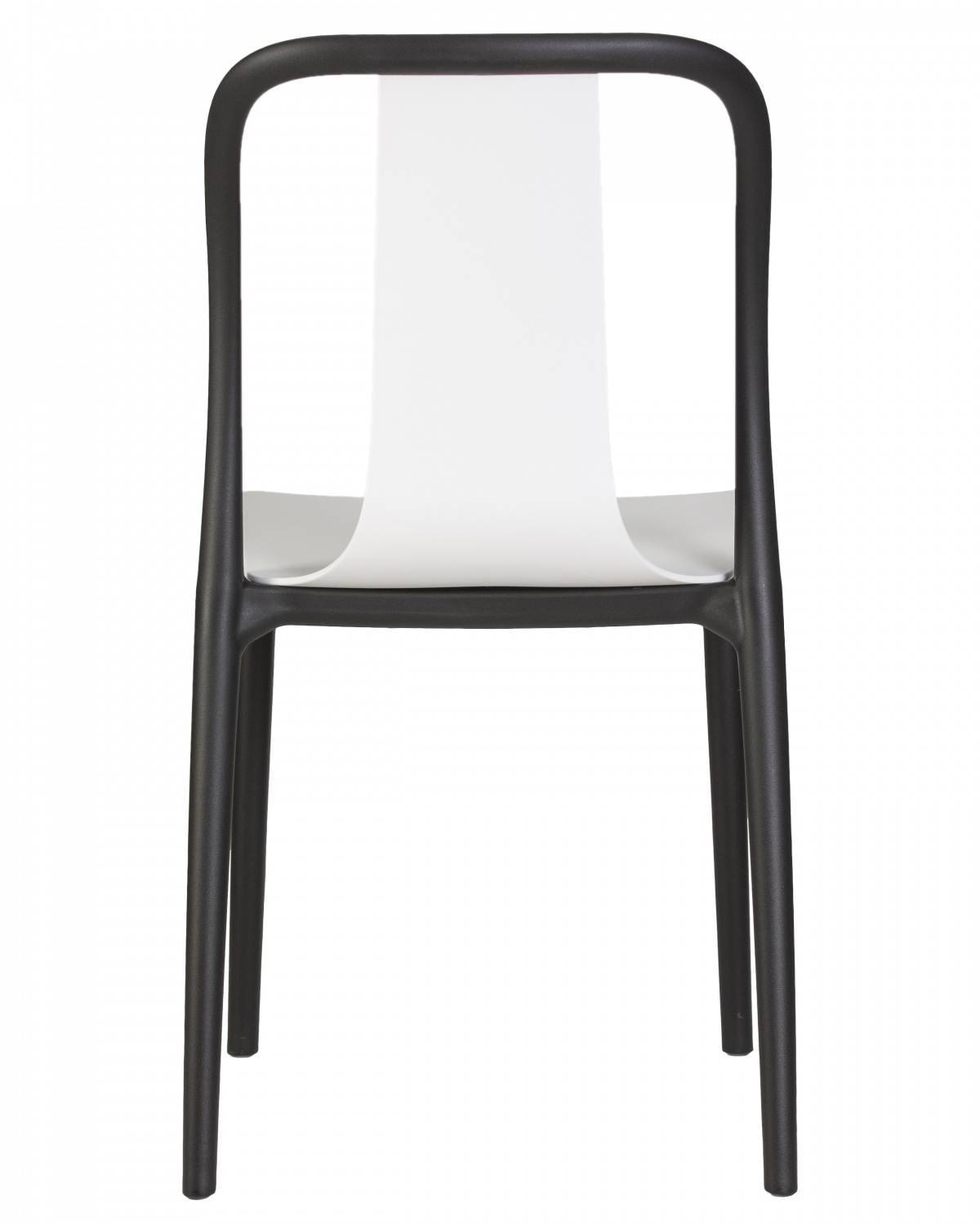 Стул обеденный DOBRIN ADAM, черный/белый