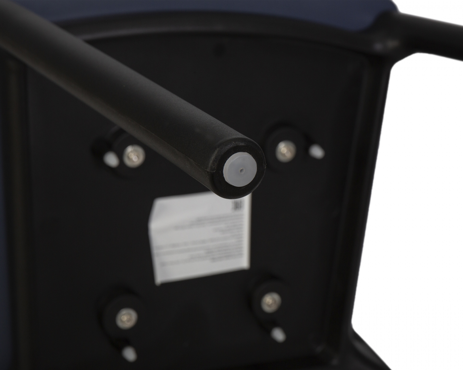 Стул обеденный DOBRIN ADAM, черный/серо-голубой