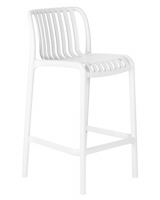 Стул полубарный DOBRIN CHLOE, белый