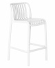 Стул полубарный DOBRIN CHLOE, белый