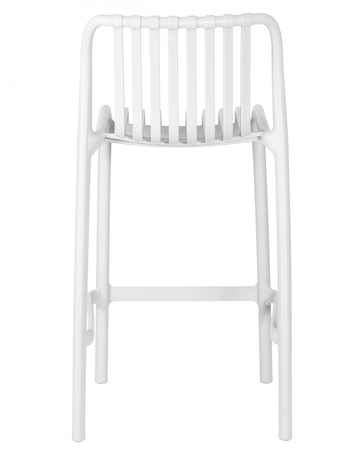 Стул полубарный DOBRIN CHLOE, белый