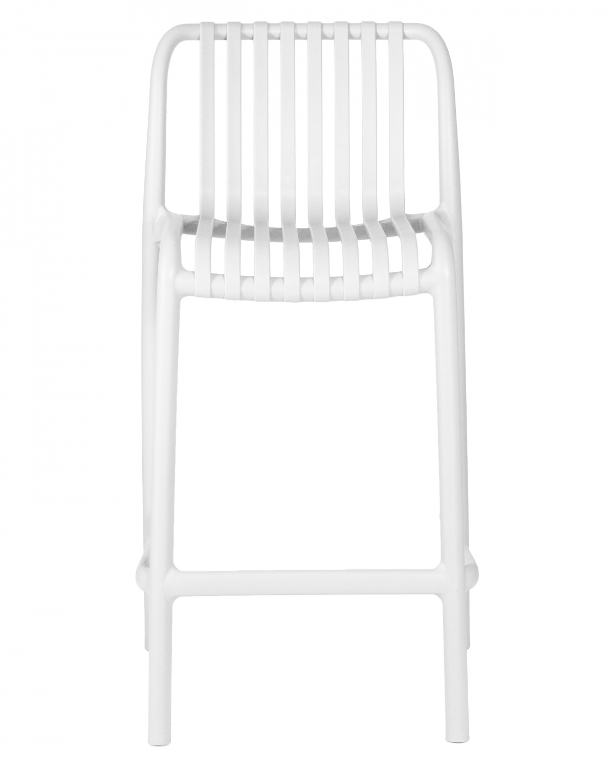 Стул полубарный DOBRIN CHLOE, белый