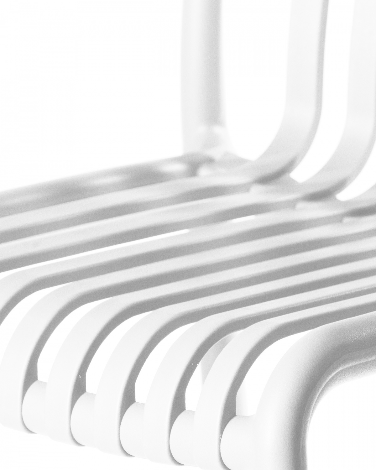 Стул полубарный DOBRIN CHLOE, белый