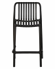 Стул полубарный DOBRIN CHLOE, черный