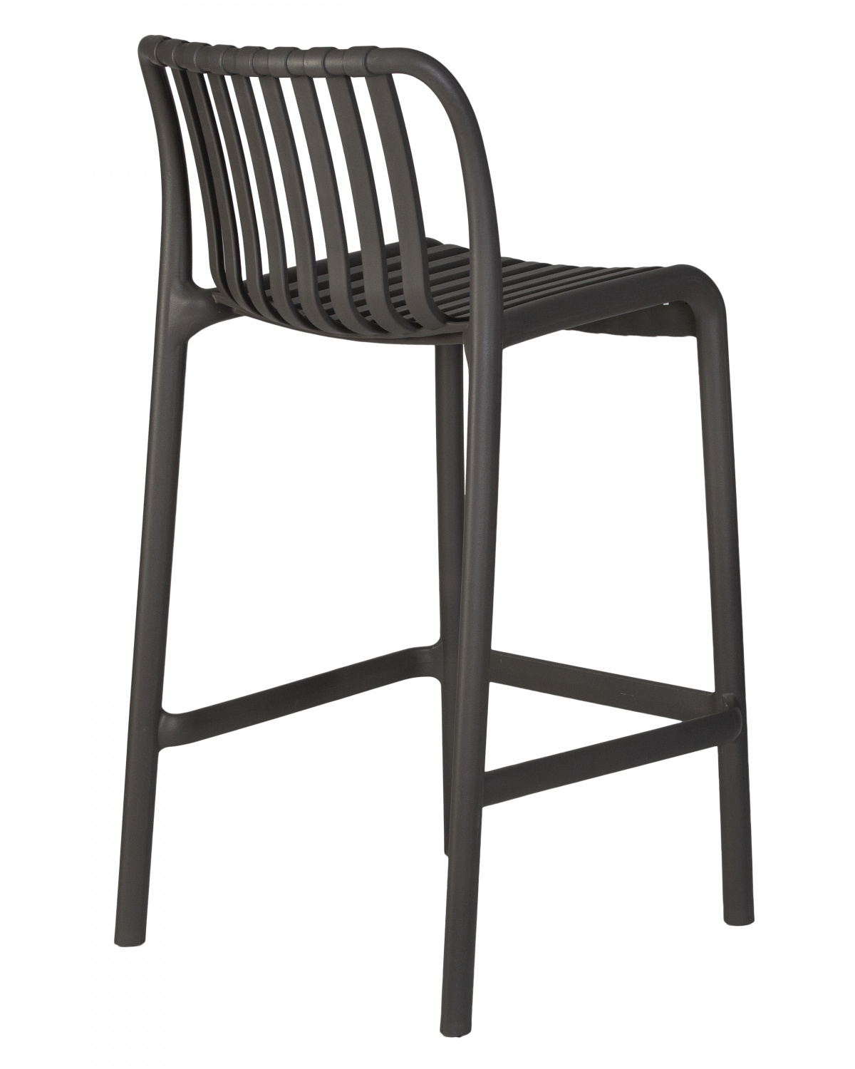 Стул полубарный DOBRIN CHLOE, темно-серый