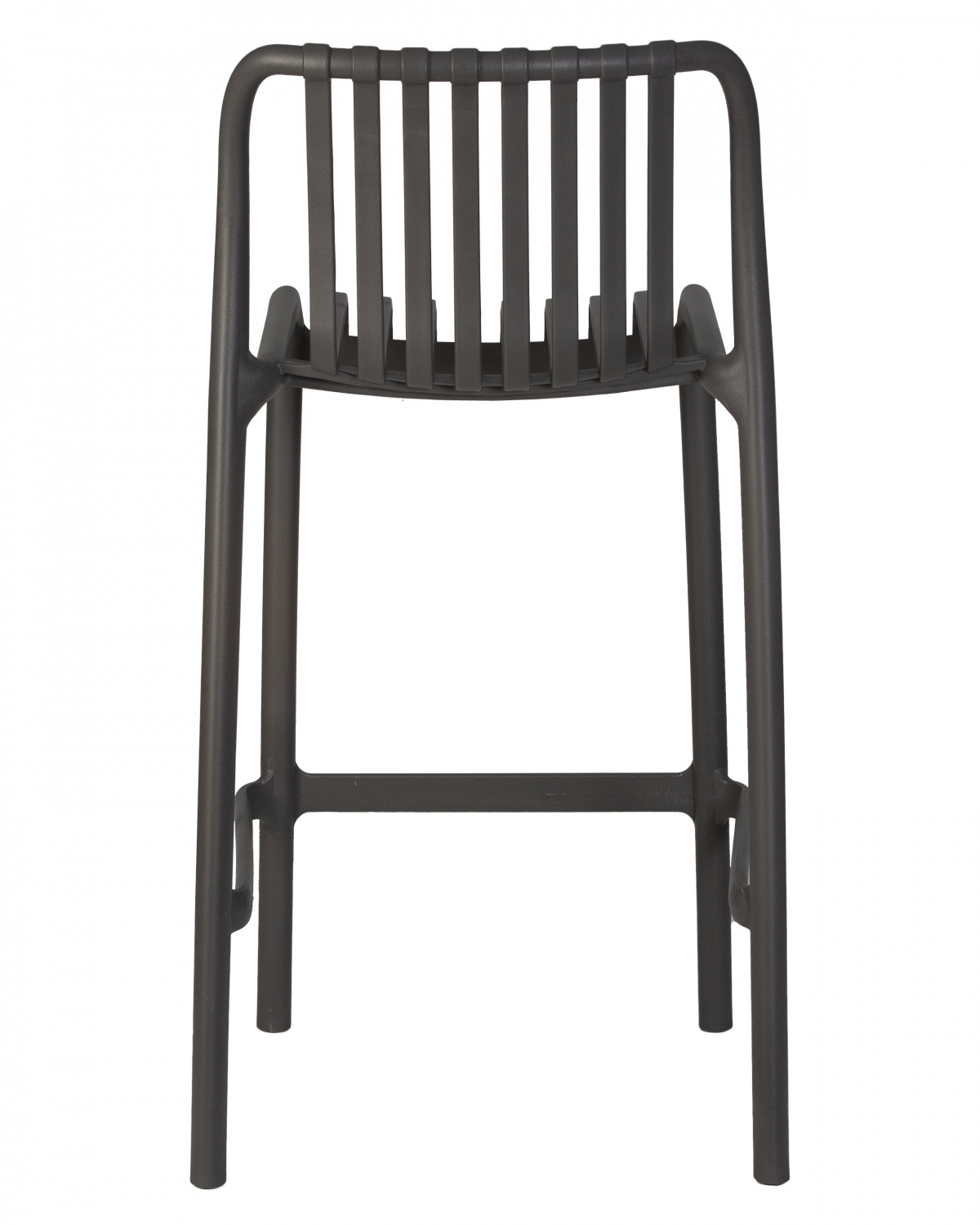 Стул полубарный DOBRIN CHLOE, темно-серый