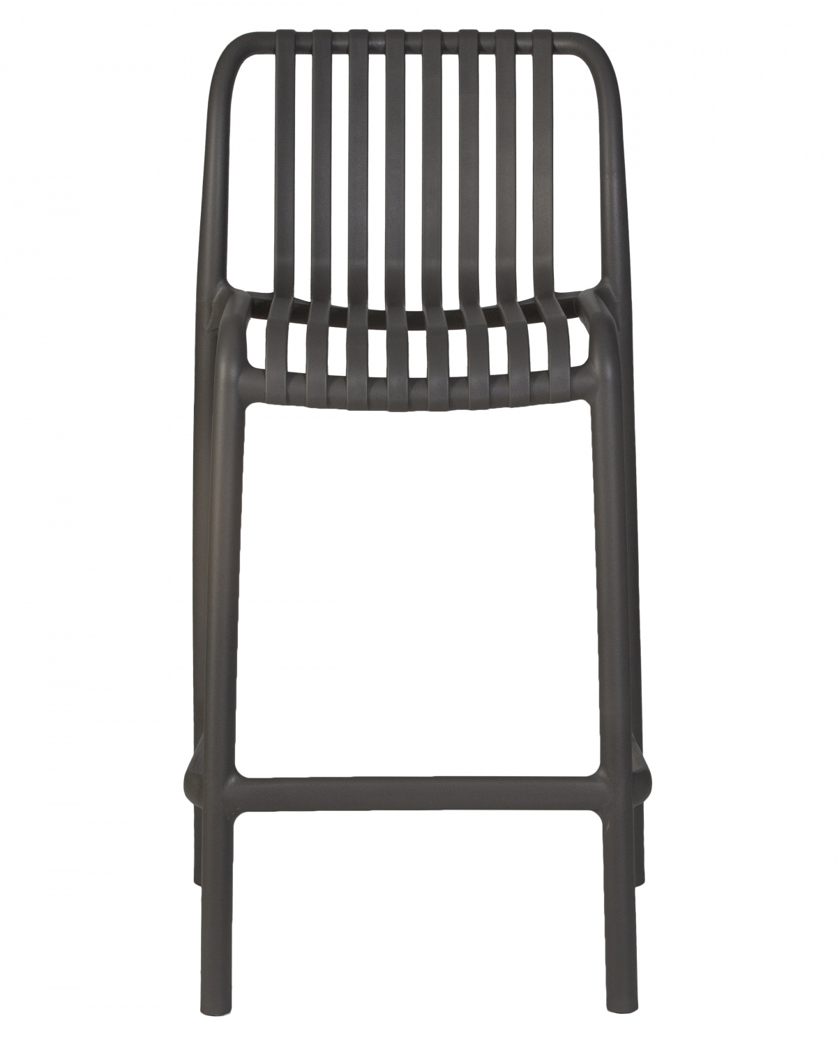 Стул полубарный DOBRIN CHLOE, темно-серый