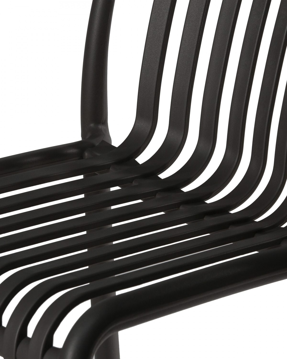 Стул полубарный DOBRIN CHLOE, темно-серый