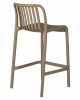 Стул полубарный DOBRIN CHLOE, бежевый