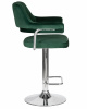 Стул барный DOBRIN CHARLY, зеленый велюр (MJ9-88)