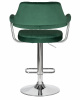 Стул барный DOBRIN CHARLY, зеленый велюр (MJ9-88)