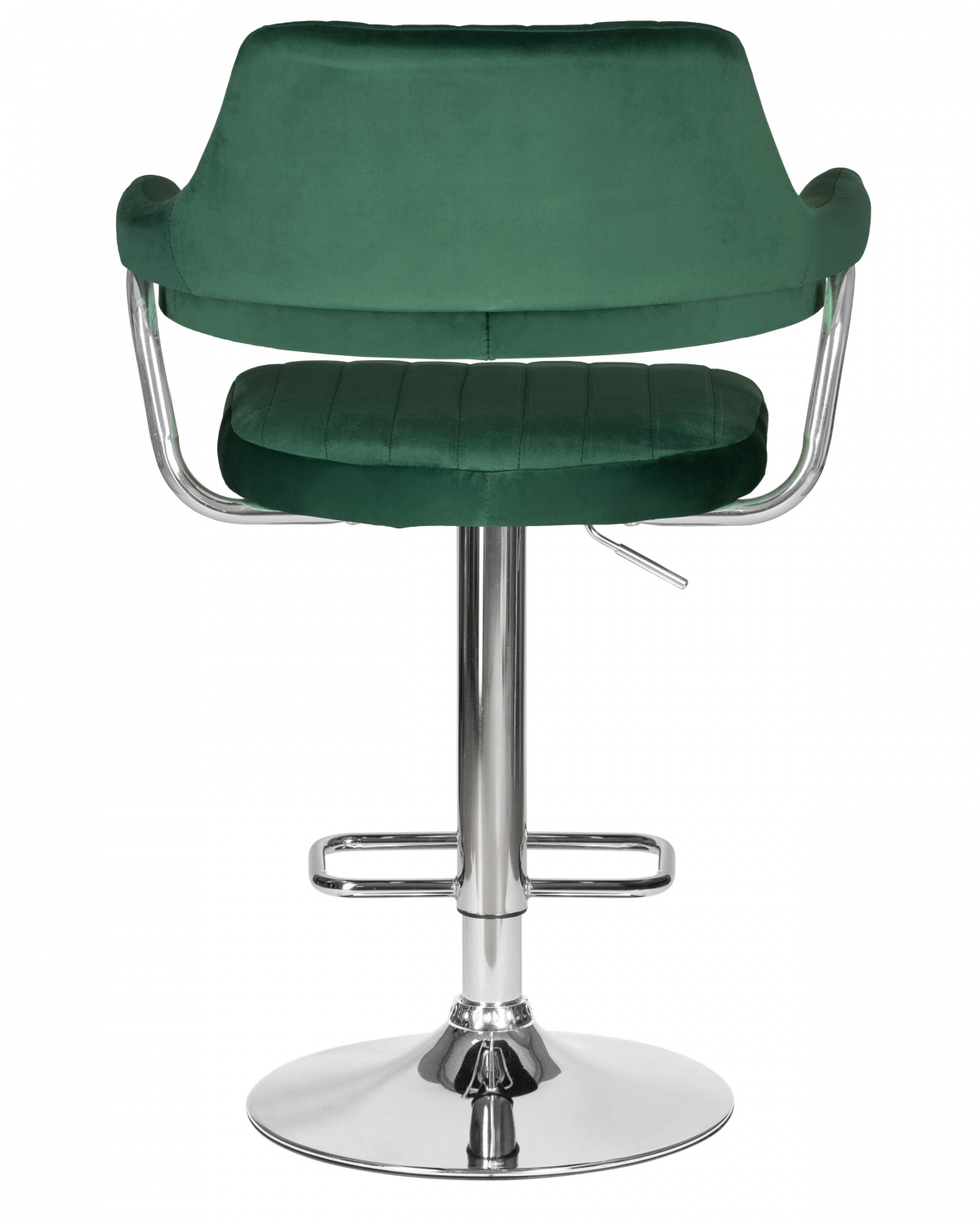 Стул барный DOBRIN CHARLY, зеленый велюр (MJ9-88)