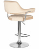 Стул барный DOBRIN CHARLY, бежевый велюр (MJ9-10)