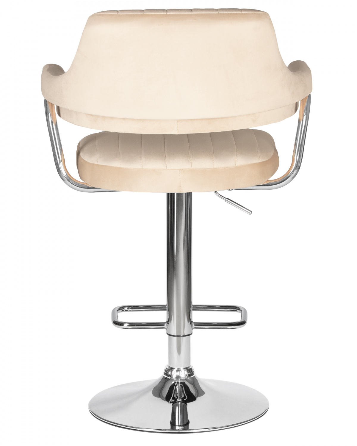 Стул барный DOBRIN CHARLY, бежевый велюр (MJ9-10)