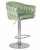 Стул барный DOBRIN MARCEL, пудрово-мятный велюр (MJ9-87)