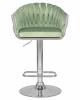 Стул барный DOBRIN MARCEL, пудрово-мятный велюр (MJ9-87)