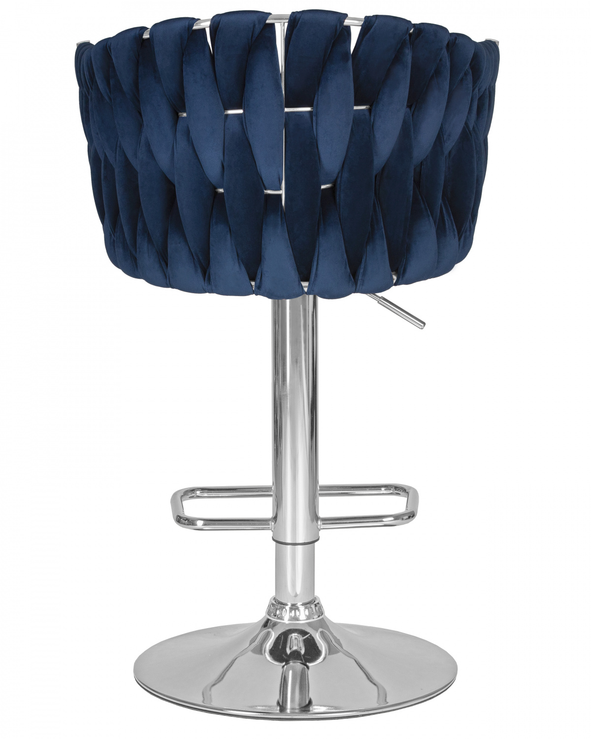 Стул барный DOBRIN MARCEL, синий велюр (MJ9-117)