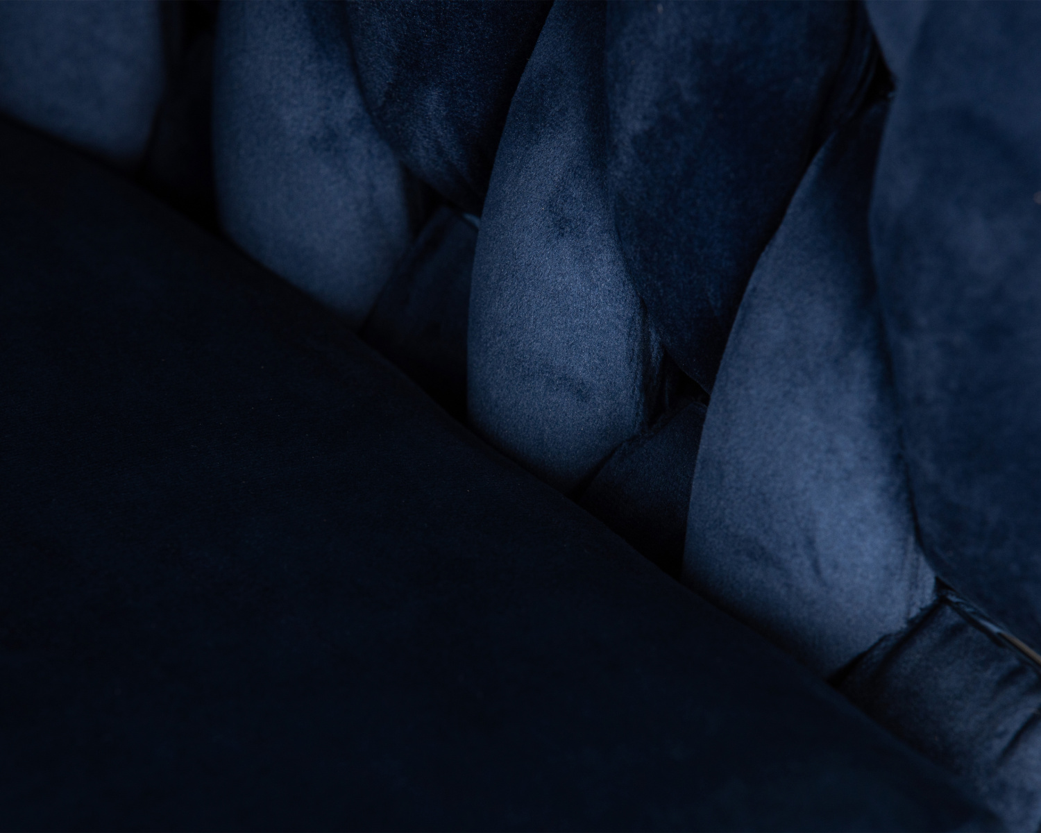 Стул барный DOBRIN MARCEL, синий велюр (MJ9-117)