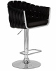 Стул барный DOBRIN MARCEL, черный велюр (MJ9-101)