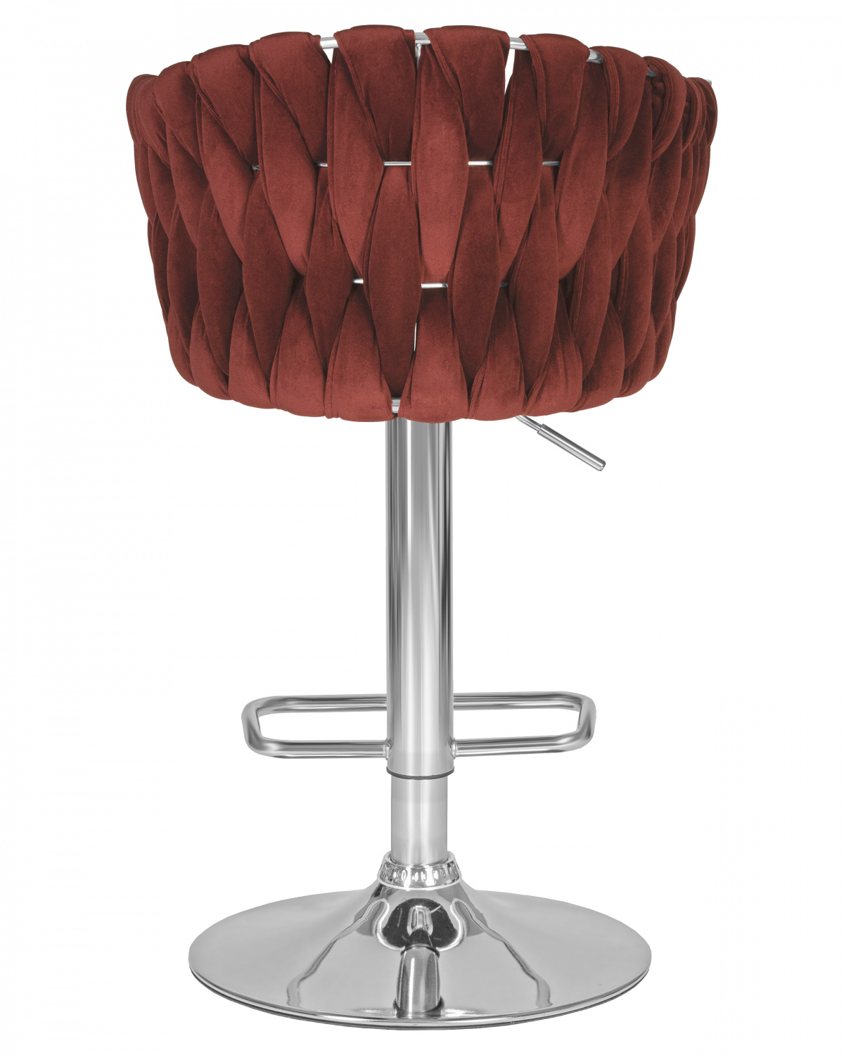 Стул барный DOBRIN MARCEL, винный велюр (MJ9-35)