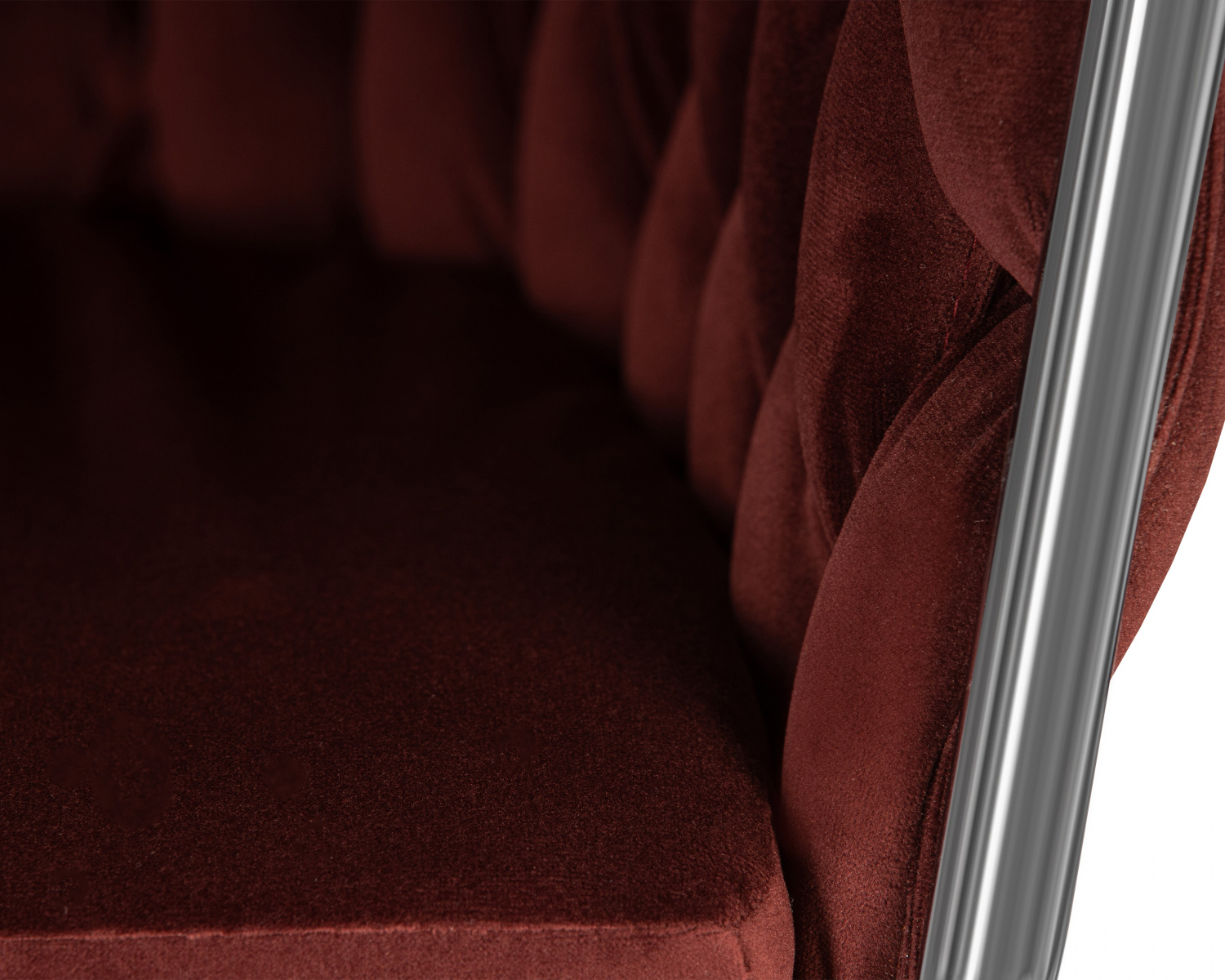 Стул барный DOBRIN MARCEL, винный велюр (MJ9-35)