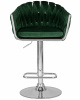 Стул барный DOBRIN MARCEL, зеленый велюр (MJ9-88)