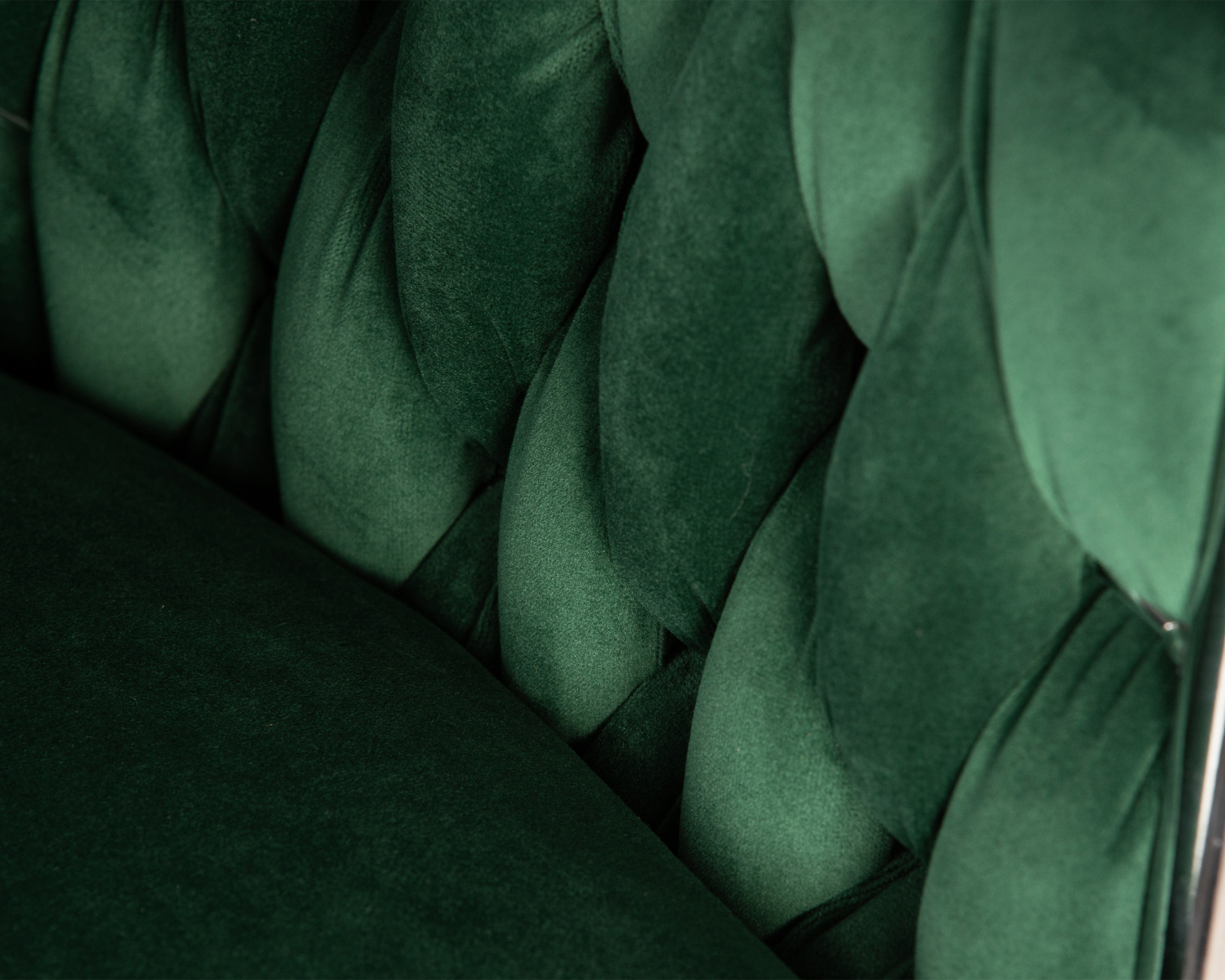 Стул барный DOBRIN MARCEL, зеленый велюр (MJ9-88)