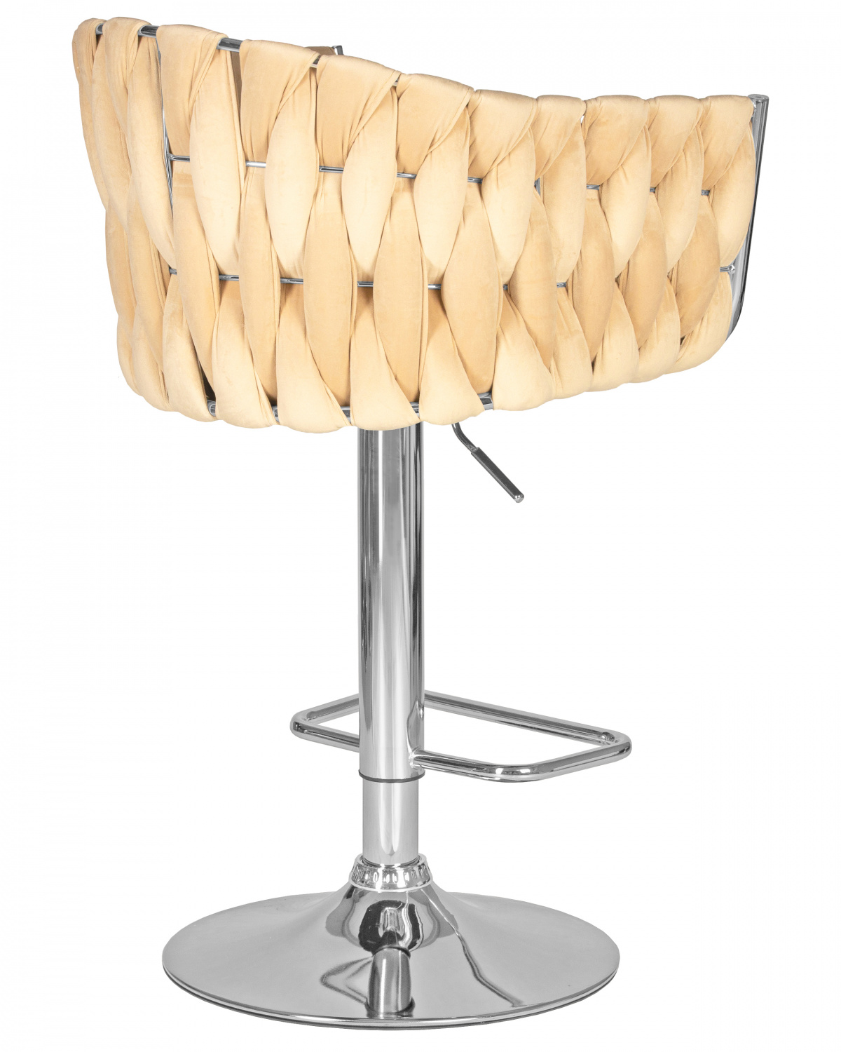 Стул барный DOBRIN MARCEL, бежевый велюр (MJ9-10)