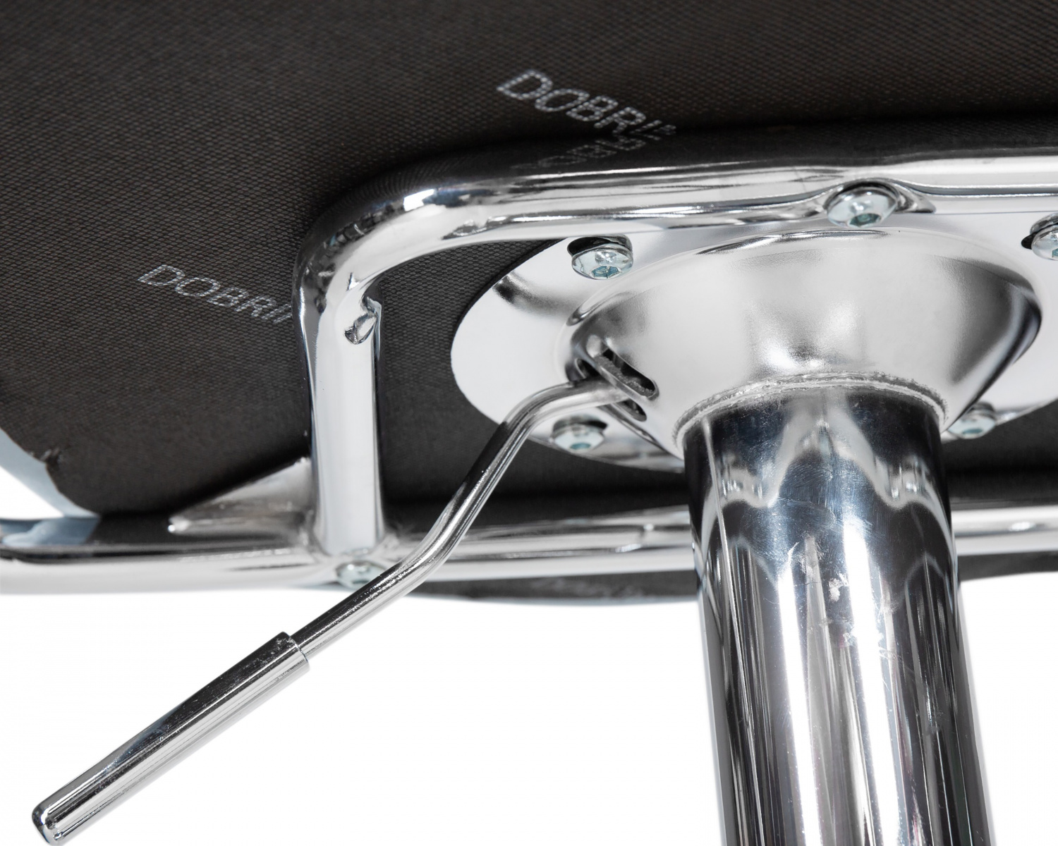 Стул барный DOBRIN CHARLY, пудрово-голубой велюр (MJ9-74)