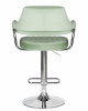 Стул барный DOBRIN CHARLY, пудрово-мятный велюр (MJ9-87)
