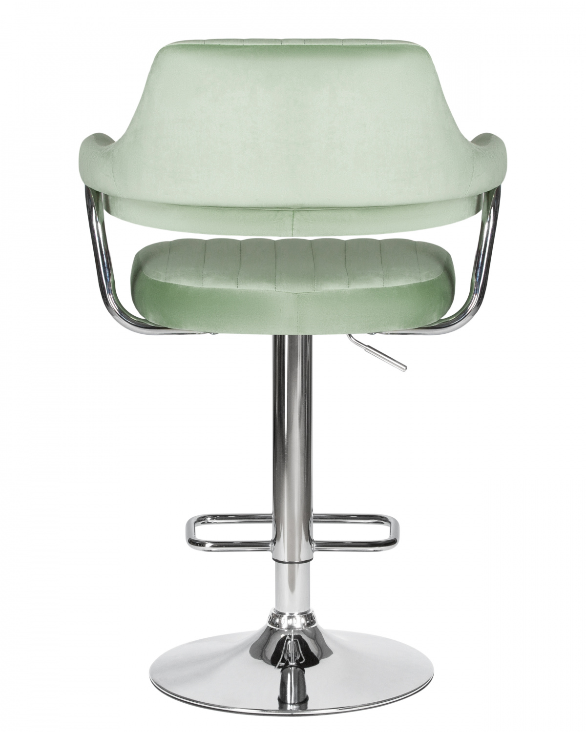 Стул барный DOBRIN CHARLY, пудрово-мятный велюр (MJ9-87)