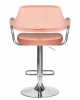 Стул барный DOBRIN CHARLY, пудрово-розовый велюр (MJ9-32)