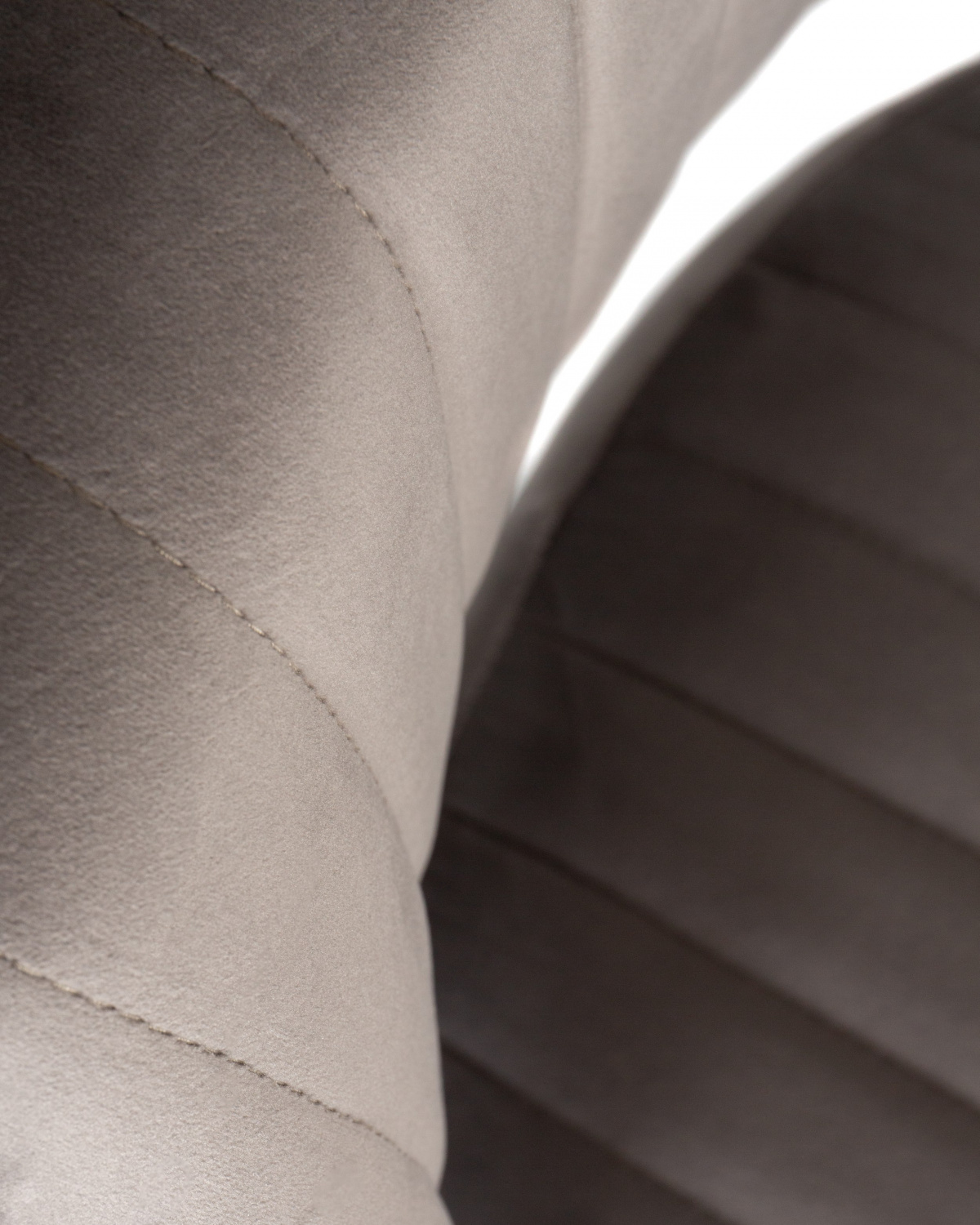 Стул барный DOBRIN CHARLY, серый велюр (MJ9-75)