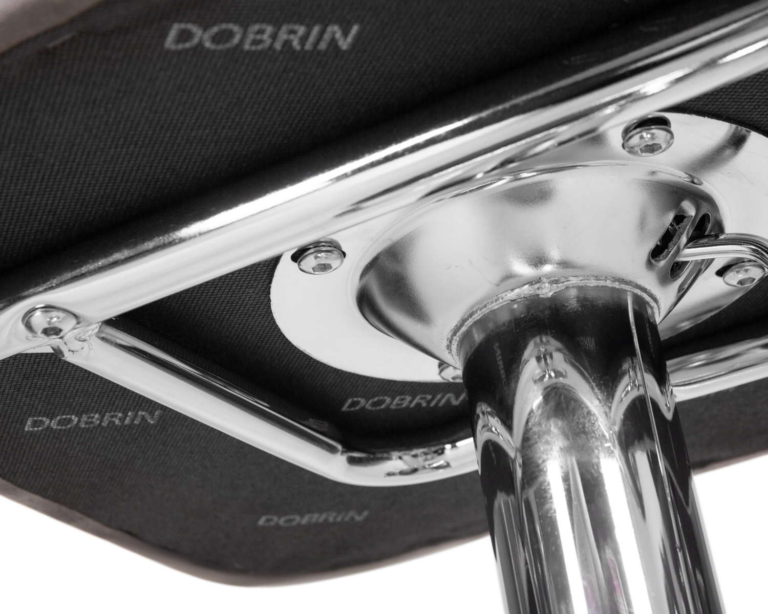 Стул барный DOBRIN CHARLY, серый велюр (MJ9-75)