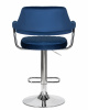 Стул барный DOBRIN CHARLY, синий велюр (MJ9-117)